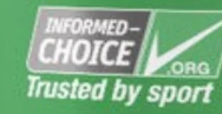 Certification mark printed on the Optimum Nutrition label.